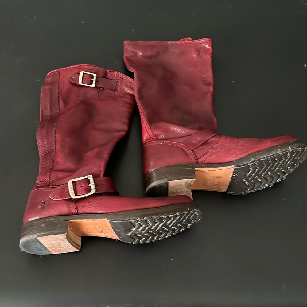Frye leather boots size 7.5
